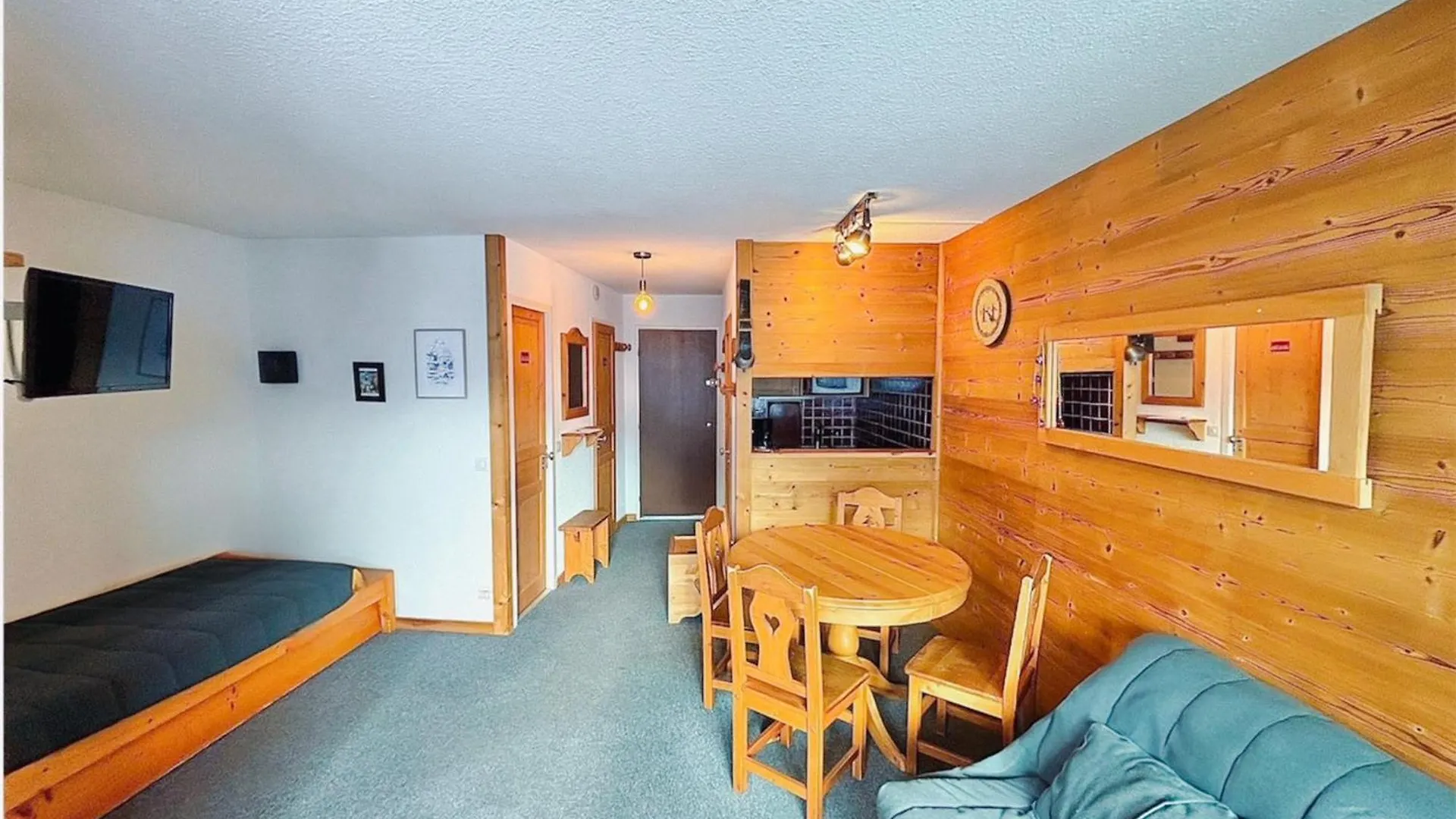 Appartement Cozy Pour 5 Aux Menuires Avec Vue Montagne - Fr-1-452-93 سان-مارتن-دي-بيفيل فرنسا